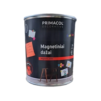 Magnetiniai dažai-gruntas Primacol, 0,75l