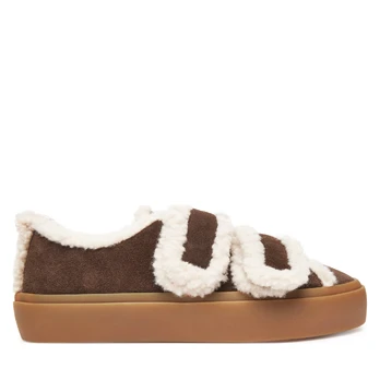 Laisvalaikio batai Inuikii Shearling Low Velcro 1001.001.0231 Ruda