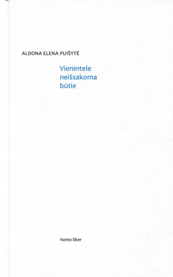 Vienintele neišsakoma būtie