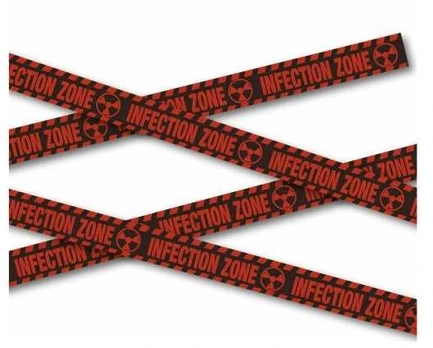 Fiesta Afspærringsbånd Infection Zone, 6 m