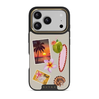 Sun Chaser - iPhone 17 Pro Case, Elite Dark (MagSafe) / Gold