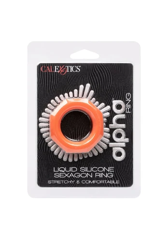 CALIFORNIA EXOTICS ALPHA SEXAGON RING