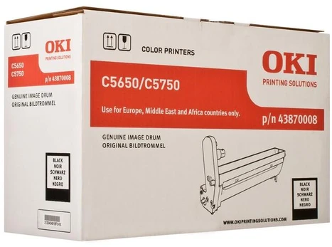 OKI Drum black 20000pages C5650 | 43870008