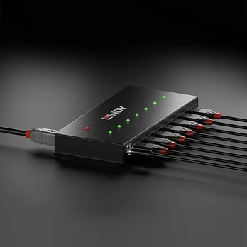 Lindy Lin 7 prievadas USB 3.0 Metall Hub | 43128