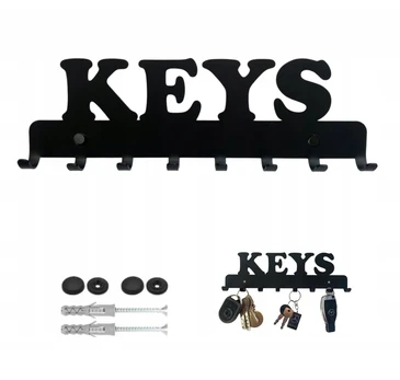 Dekoratyvinė sieninė raktų pakaba - Keys