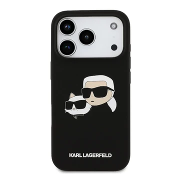 Karl Lagerfeld Liquid Silicone Double Heads MagSafe Case for Apple iPhone 17 Pro