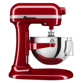 KitchenAid Pastatomas Plakiklis Su Pakeliamu Dubeniu, Empire Red 5KSM55SXXEER