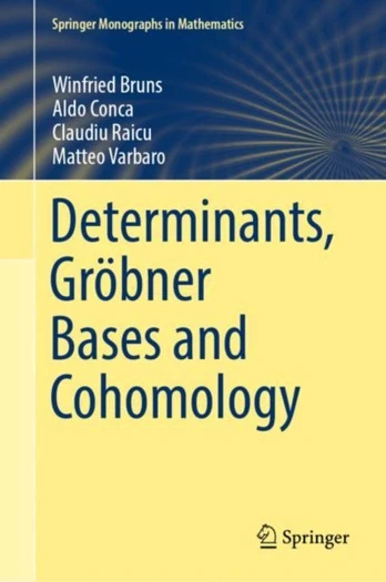Determinants, Grobner Bases and Cohomology