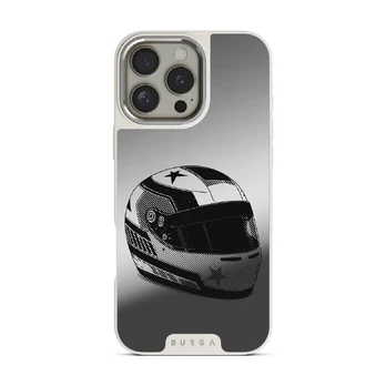 Pit Stop - iPhone 16 Pro Max Case, Elite Mirror Light (MagSafe) / Silver