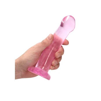 Realrock By Shots Non-Realistic Dildo with Suction Cup - 7 / 17 cm
