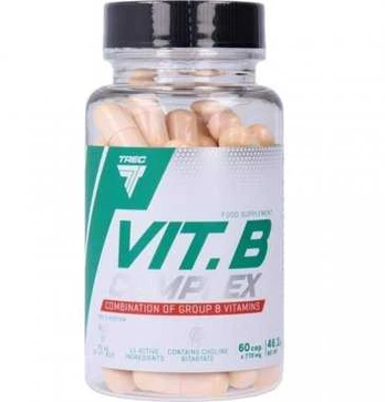 Maisto papildas Trec Nutrition Vit. B complex, 60 kapsulių