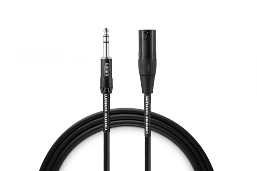 Warm Audio Šiltas garsas - Kabelis Interconnect PRO XLRm - TRSm 0.9m