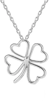 Beneto Sidabrinis pakabukas with four-leaf clover AGS780 / 47