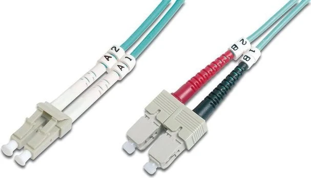 „Digitus Fiber Optic Patchcord“, OM4, LC-SC, 3 m (DK-2532-03-4)