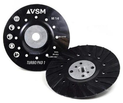 Lėkštutė šlifavimo lapeliams VSM ZFIT M14 Ø 125,0 mm