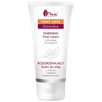 AVA_Dermoprogram šildantis pėdų kremas, 100 ml