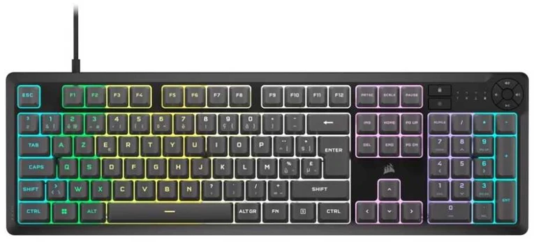 Klaviatūra Corsair Microsystems Corsair Gaming K55 Core TKL