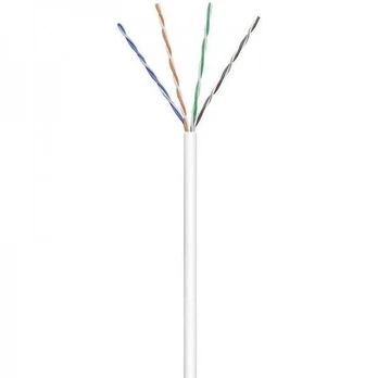 Goobay U/UTP Network Cable Cat6. CCA. Baltas. 100m