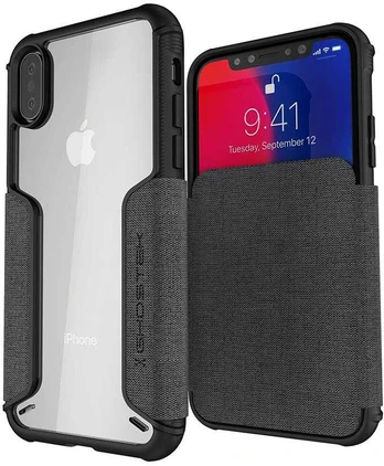 Ghostek Dėklas Exec 3 Apple iPhone Xs pilkas