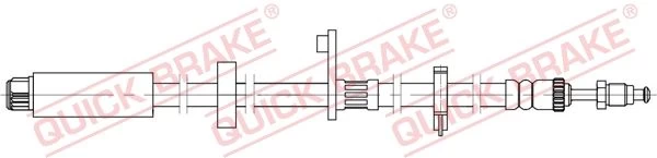 Stabdžių žarnelė QUICK BRAKE 32.824