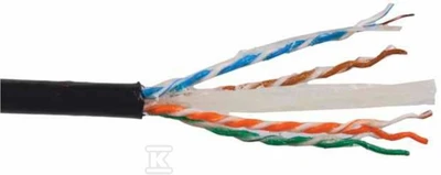 Securitynet U/UTP CABLE CAT. 6 EXT., GEL. PE 500M