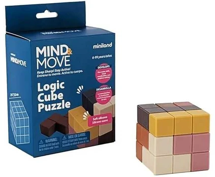 Miniland Mind Move Kostka logiczna puzzle 3D - Mind&Move