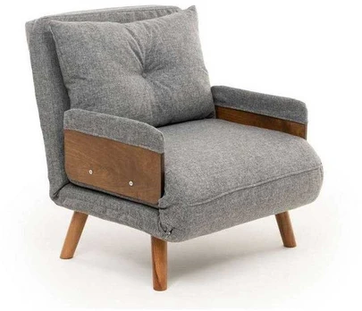 Atelier Del Sofa Fotelis Cosmo Single - Light Pilkas