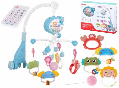 RoGer Carousel star design lullabies + remote control