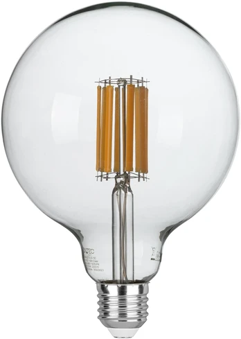 16W LED lemputė, skaidri, E27, 4000K