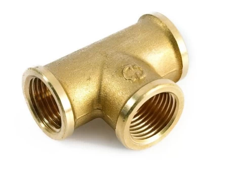 Žalvarinis trišakis GENERAL FITTINGS, 3/8"