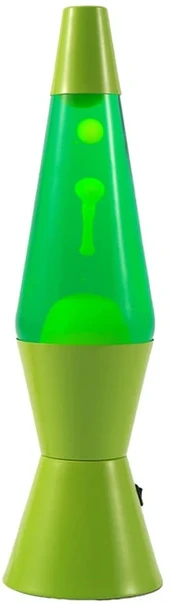 Itotal - Spaceship LED Lava Lamp with green base (XL3334)
