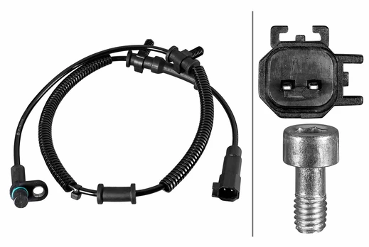 jutiklis, rato greitis HELLA 6PU358 219-161