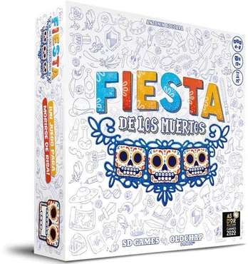 Sd Games Spanish Fiesta de los Muertos board game
