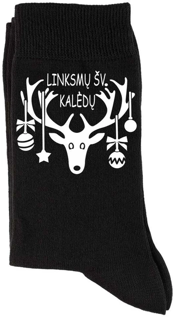 Kojinės "Linksmų Šv. Kalėdų"