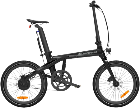 Electric bicycle ADO A20 Carbon, Juodas