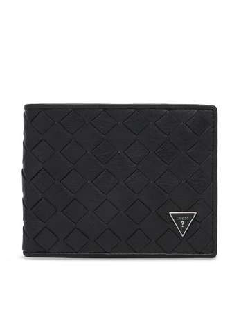 Guess Piniginė SMTONA LEA20 Juoda