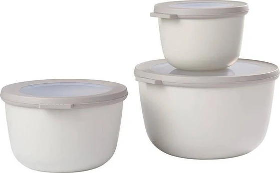 Rosti Mepal Cirqula Set 3-teilig gross baltas
