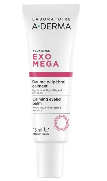 A Derma EXOMEGA soothing eyelid balm 15 ml