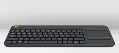 Logitech WIRELESS TOUCH Klaviatūra K400/PLUS Juodas (CZECH) kaina