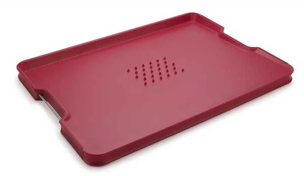 Joseph Joseph Joseph Cut&Carve Plus Dwustronna XL raudona