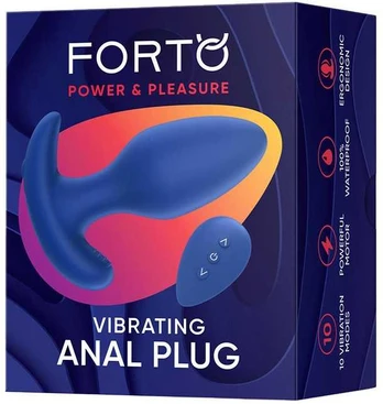 FORTO vibracinis analinis gale mėlynas