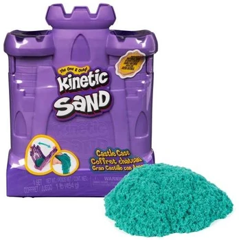 Spin Master Kinetic Sand Castle Case - Lime Žalias
