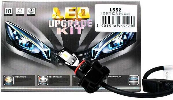 M-TECH LED lemputės PS24W (5202) Basic +150%