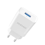 Dudao A4EU USB-A 2.1A wall charger - baltas kaina