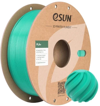 eSUN PLA+ siūlas 1.75 mm, 1kg - Jade Žalias