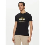 Alpha Industries Marškinėliai Basic 100501 Juoda Regular Fit