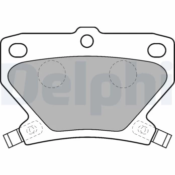 DELPHI LP1513 Brake pad set