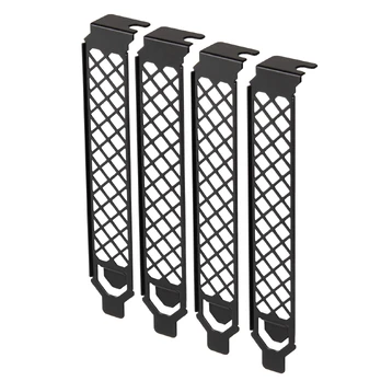 SilverStone SST-Aeroslots-2B - PCI Slotblenden, 4 Stück - juodas