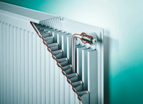 Plieninis radiatorius Vaillant 22K-6-0400, šoninis pajungimas
