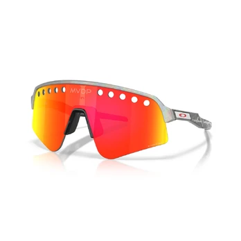 Oakley Sutro Lite Sweep Vented akiniai | Mathieu Van Der Poel | Space Dust - Prizm Ruby